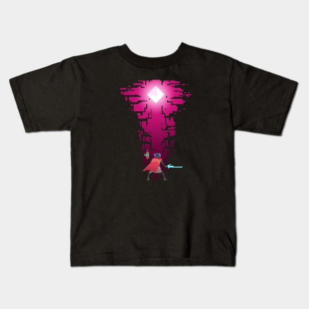 Hyper Light Drifter gem Kids T-Shirt by FbsArts